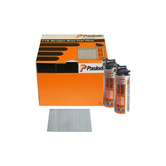 Paslode Brad Nail Fuel Pack F16 x 50mm Galv QTY 2,000