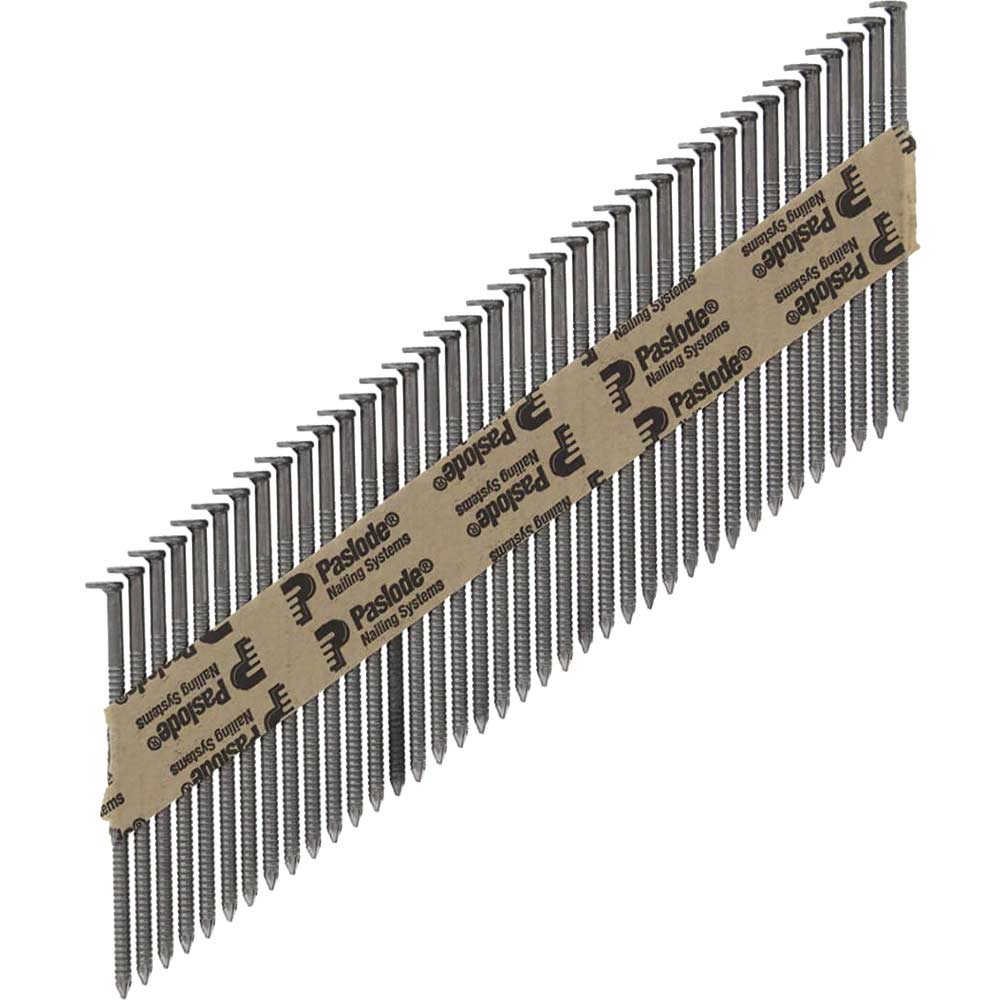 Paslode IM360CI Bright Ring Shank Collated Nails and Gas 63mm Pack of 3300